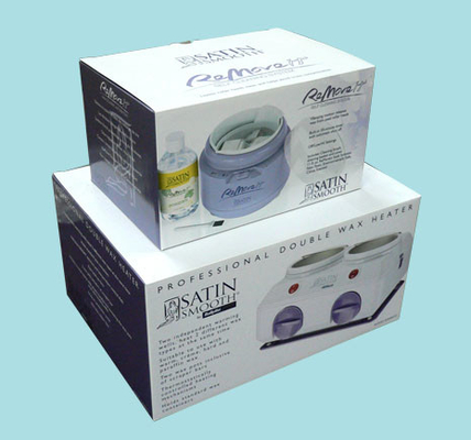 Recyclable International Express Shipping Box With Flap Closure