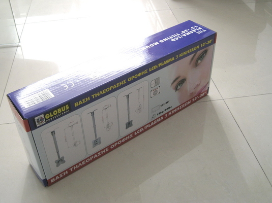 Durable Cardboard Window Carton Box With Clear Plastic Window