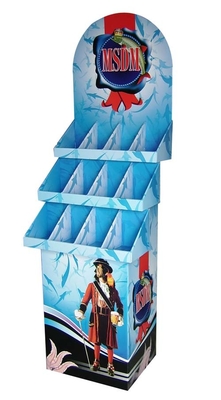 Rectangular Customizable 1/4 Pallet Market Paper Display Box