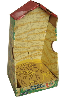 Lightweight Portable Custom Cardboard Market Display Paper Box